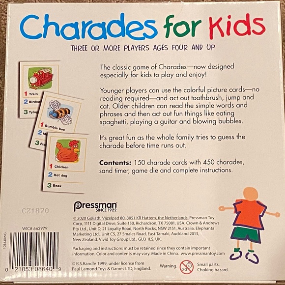 NEW Charades for Kids - Picture 3 of 4